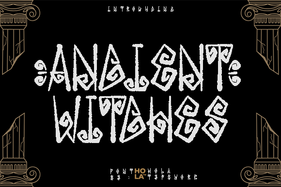 Ancient Witches: A Spellbinding Typeface for Editorial Design