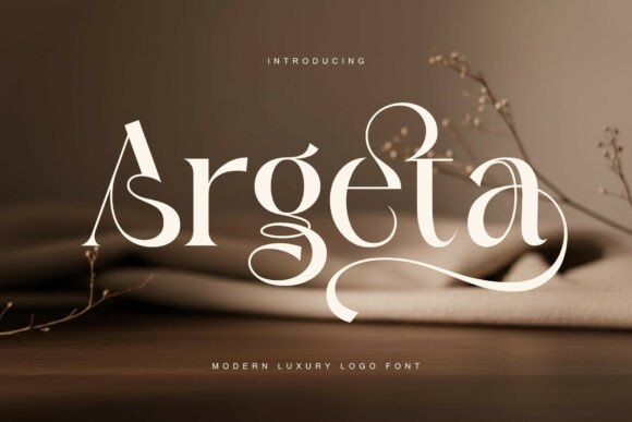 Argeta Typeface Review: Elevating Brand Campaigns with Luxury Serif Design