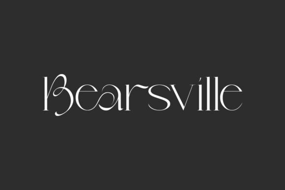 Bearsville: A Modern Serif for Polished Brand Identity