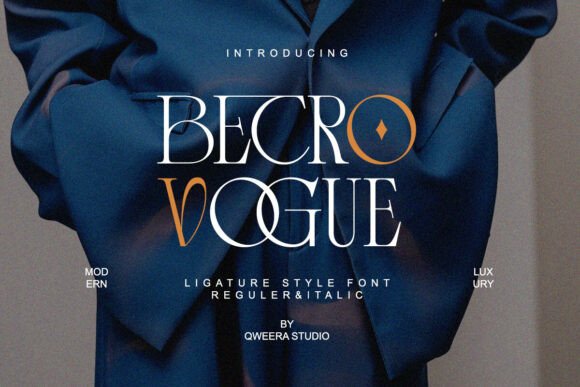 Betro Vogue: A Modern Serif for Premium Digital Branding