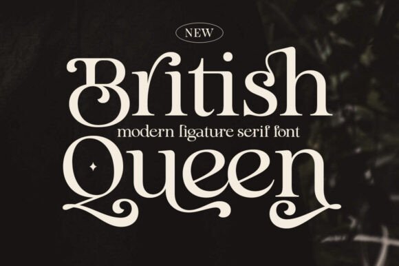 British Queen: Elevating Web Design with Classic-Modern Typography
