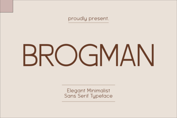 Brogman Typeface: Elevating Campaign Clarity with Minimalist Design