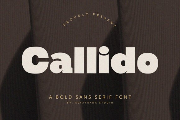 Callido Typeface: Elevating Digital Brand Identity with Modern Elegance