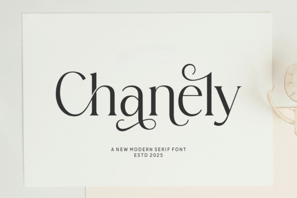 Chanely: The Modern Serif Typeface for Elegant Web Design