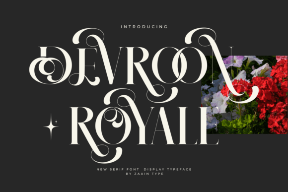 Devroon Royale: The Elegant Serif Font for Luxury Craft Products