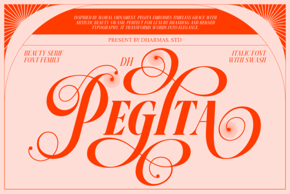 Dh Pegita: A Sophisticated Serif Font for Boutique Branding