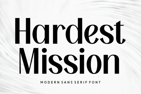 Hardest Mission Typeface Review for Digital Branding