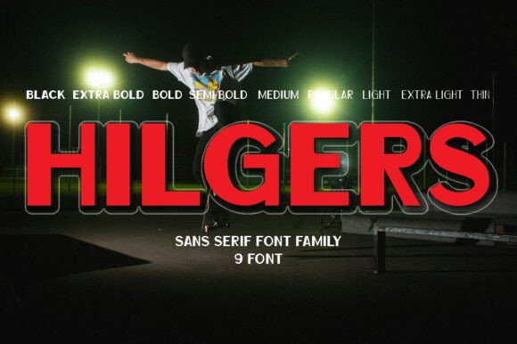 Hilgers: The Modern Sans Serif Typeface for Editorial Excellence