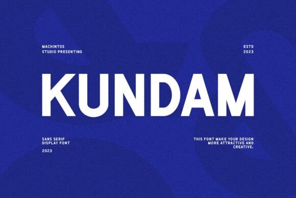 Kundam: A Modern Sans Serif for Editorial Clarity