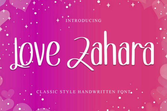 Love Zahara: A Designer’s Take on Elegant Handwritten Typography
