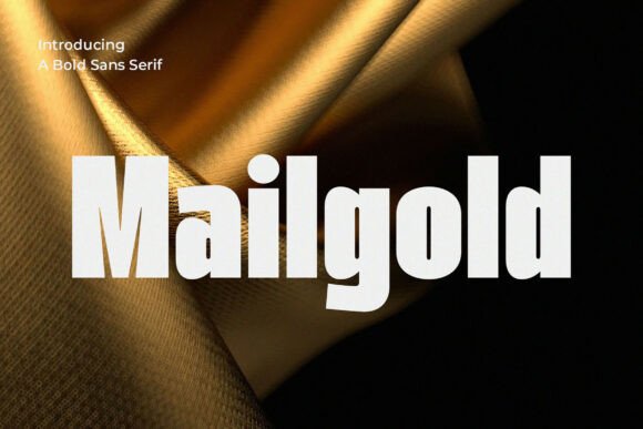 Mailgold: The Elegant Sans Serif Typeface for Modern Digital Design