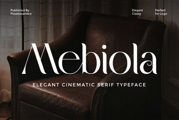 Mebiola: The Cinematic Serif for Handmade Luxury
