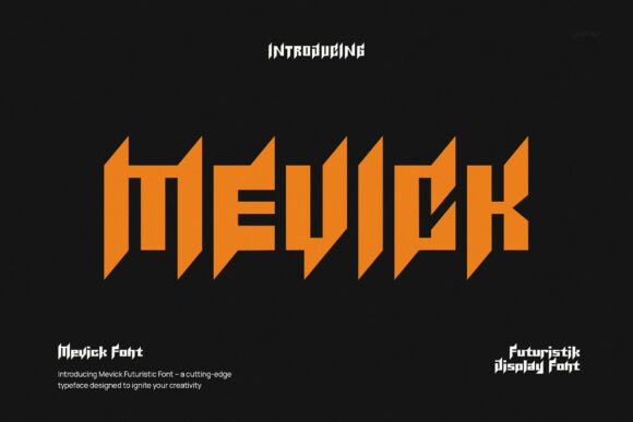 Mevick: The Elegant Sans Serif Typeface for Modern Editorial Design