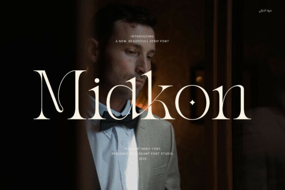 Midkon: A Modern Serif for Refined Editorial Design