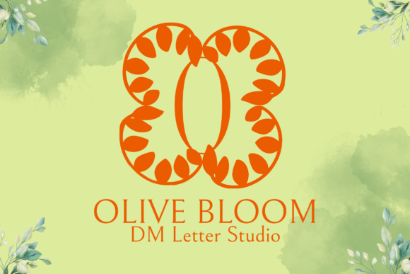 Olive Bloom Monogram: A Premium Serif Font for Modern Brand Identity