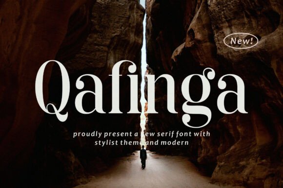 Qafinga: A Modern Serif for High-Impact Brand Campaigns