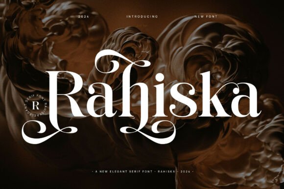 Rahiska: The Elegant Serif Typeface for Handmade Branding