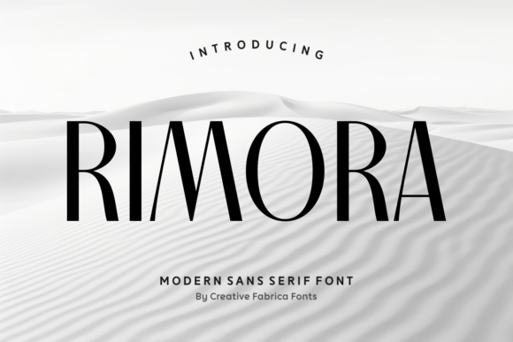 Rimora Typeface: Elevating Handmade Brand Identity