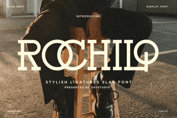 Rochilo: The Modern Serif Font for Polished Brand Identity
