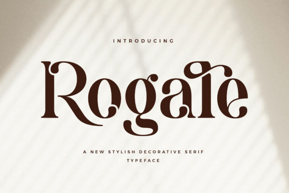 Rogale Typeface Review: Elevating Editorial Design with Bold Serif Elegance