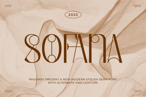 Sofana: The Modern Sans Serif Typeface for Scroll-Stopping Visuals