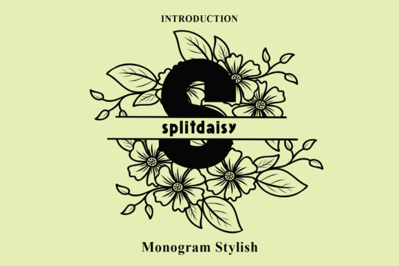 Split Daisy: A Creative Font for Polished Brand Identity