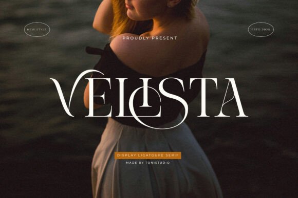Velista Typeface: Elevating Editorial Design with Timeless Elegance