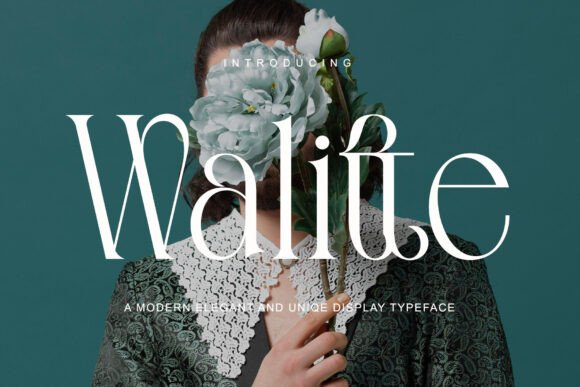 Walitte Typeface: Elevating Brand Identity with Elegant Serif Design