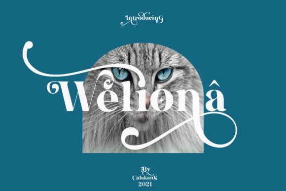 Weliona Typeface: A Luxe Serif for Handmade Brands